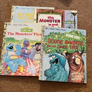 Sesame Street Little Golden Books Set